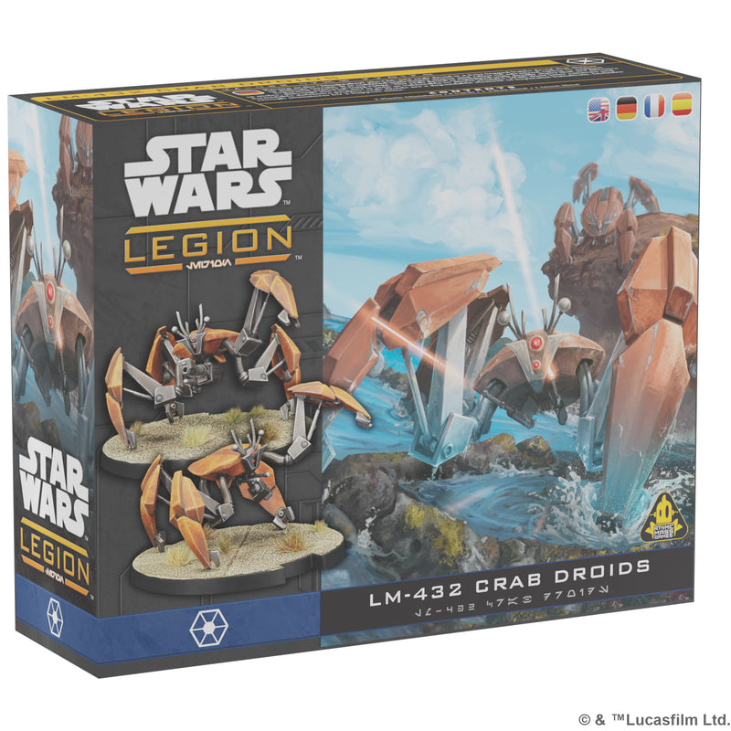 Load image into Gallery viewer, Star Wars: Legion - LM-432 Crab Droid Unit Expansion
