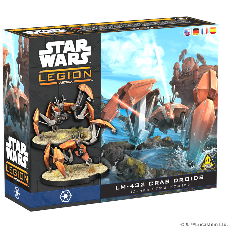 Load image into Gallery viewer, Star Wars: Legion - LM-432 Crab Droid Unit Expansion
