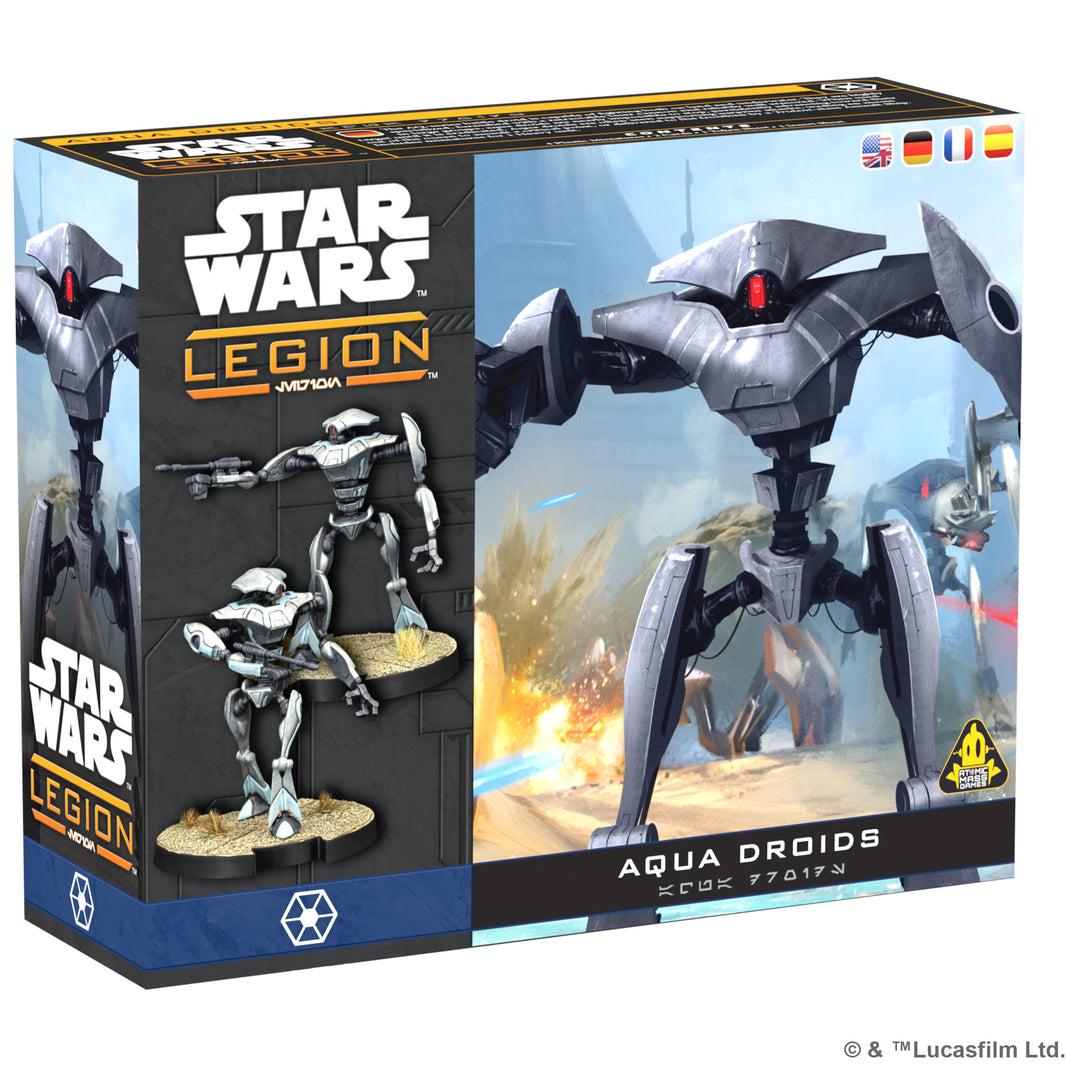 Star Wars: Legion - Aqua Droid Unit Expansion – Asmodee USA