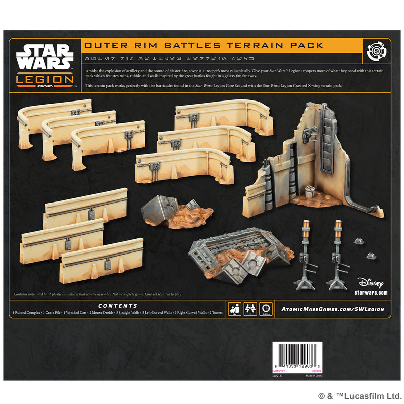 Load image into Gallery viewer, Star Wars: Legion – Outer Rim Battles Terrain Pack
