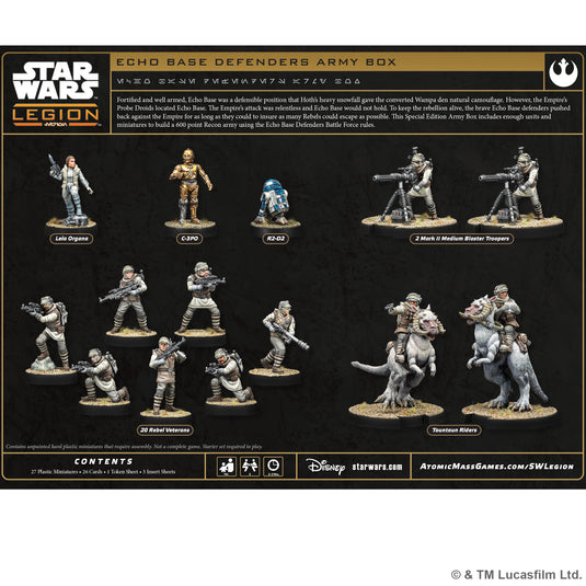 Star Wars: Legion – Echo Base Defenders Special Edition Army Box
