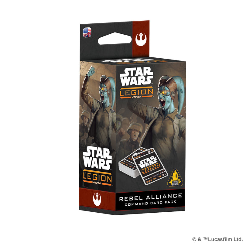 Load image into Gallery viewer, Star Wars: Legion - Rebel Alliance Command Card Pack

