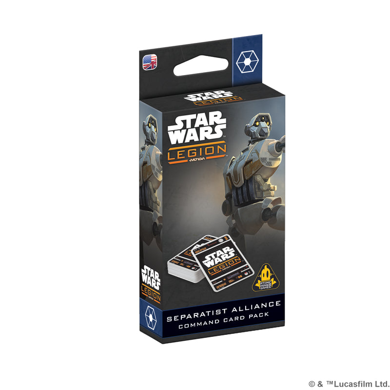 Load image into Gallery viewer, Star Wars: Legion - Separatist Alliance Command Card Pack
