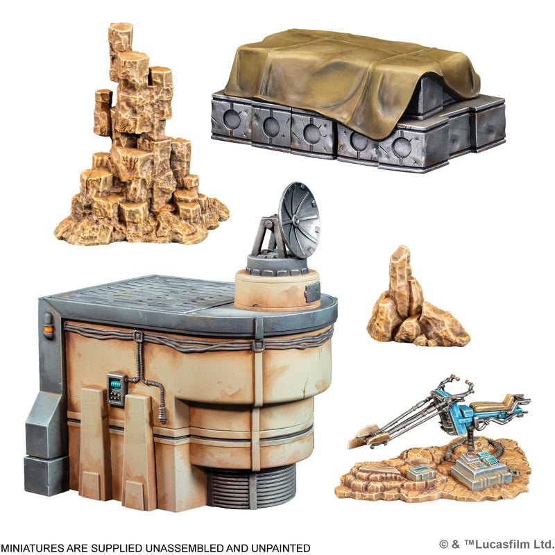 Load image into Gallery viewer, Star Wars: Legion – Galactic Battlefield Terrain Starter Set
