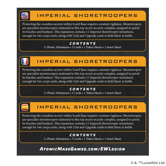 Star Wars: Legion – Imperial Shoretroopers