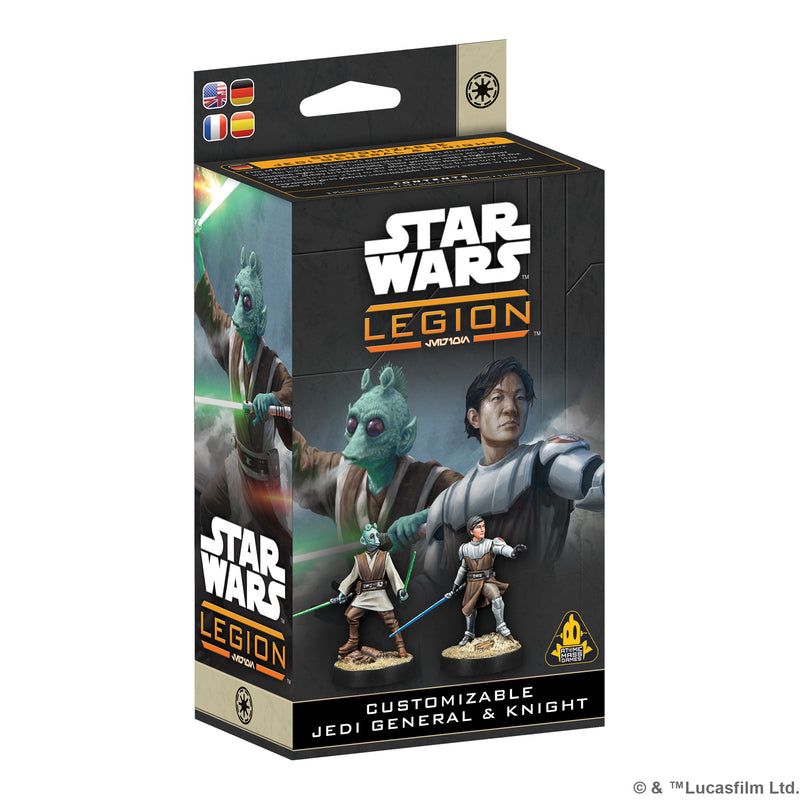 Load image into Gallery viewer, Star Wars: Legion - Customizable Jedi General and Knight
