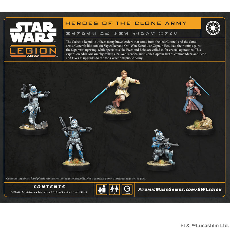 Load image into Gallery viewer, Star Wars: Legion – Heroes of the Clone Army
