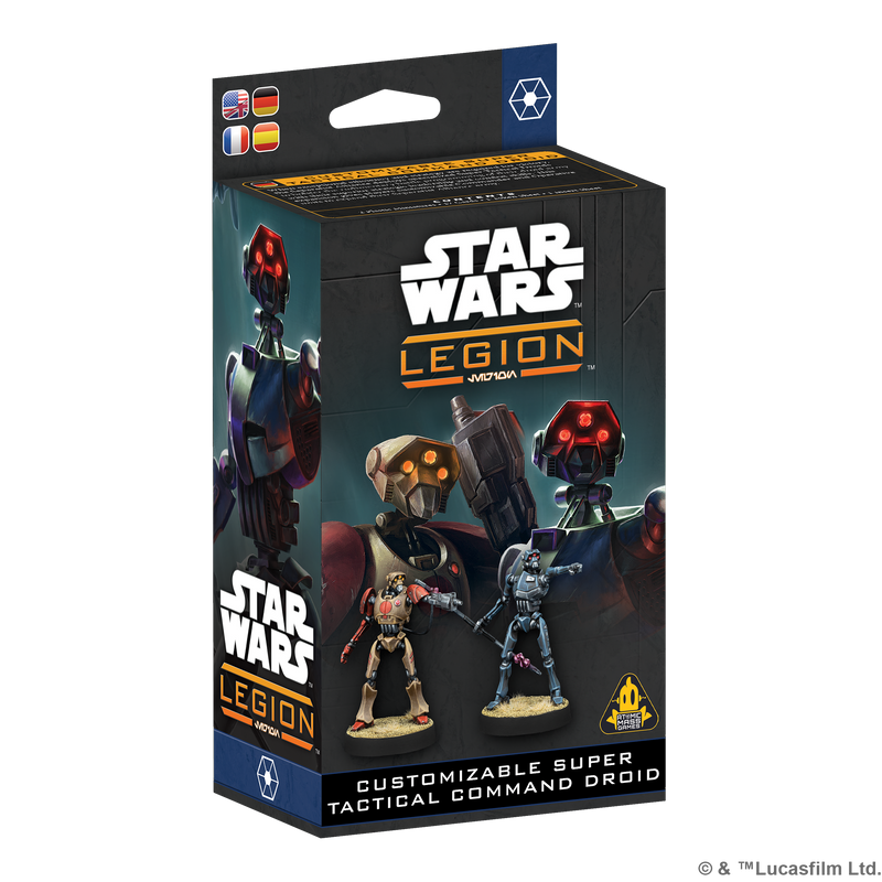 Load image into Gallery viewer, Star Wars: Legion - Customizable Super Tactical Command Droid
