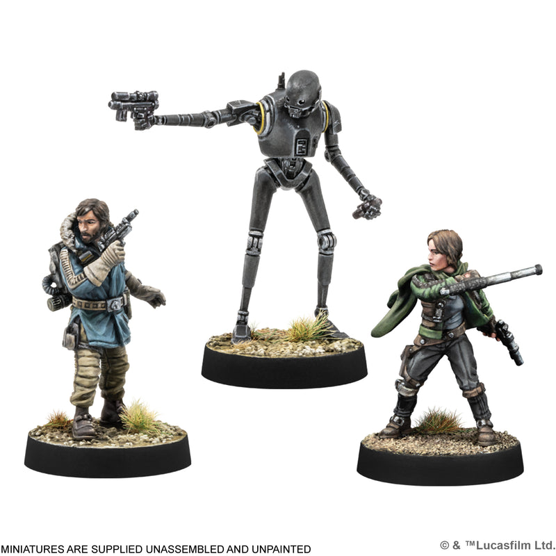 Load image into Gallery viewer, Star Wars: Legion – Cassian Andor, Jyn Erso &amp; K-2SO
