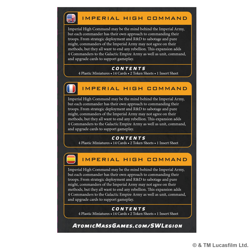 Load image into Gallery viewer, Star Wars: Legion – Imperial High Command
