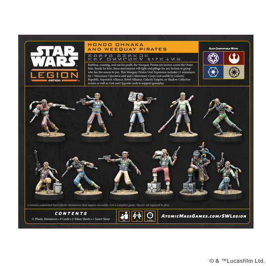 Star Wars: Legion – Hondo Ohnaka & Weequay Pirates