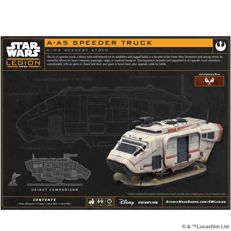 Load image into Gallery viewer, Star Wars: Legion - A-A5 Speeder Truck
