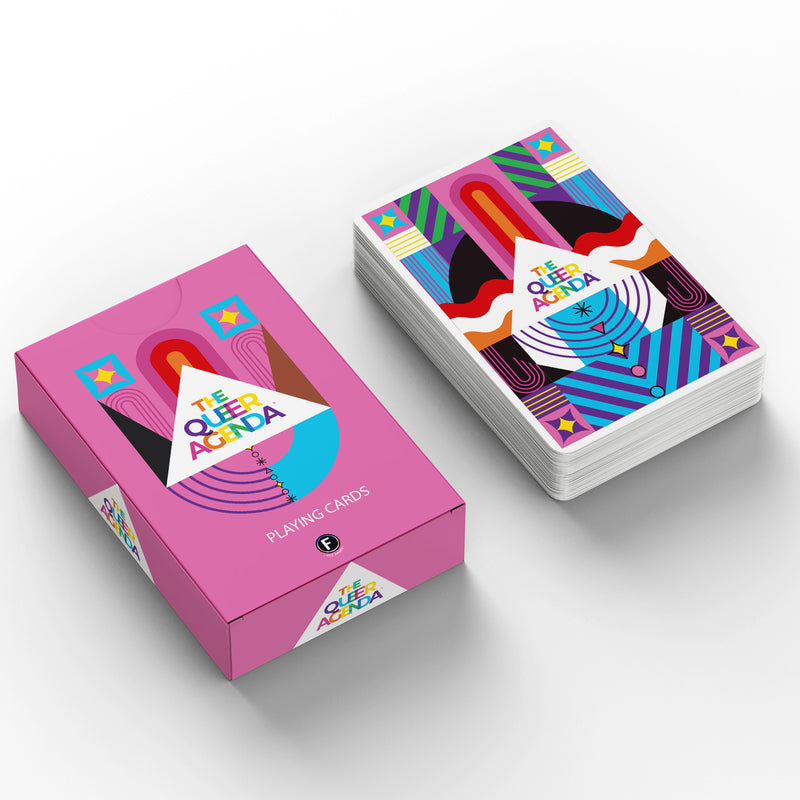 Load image into Gallery viewer, The Queer Agenda - Playing Cards
