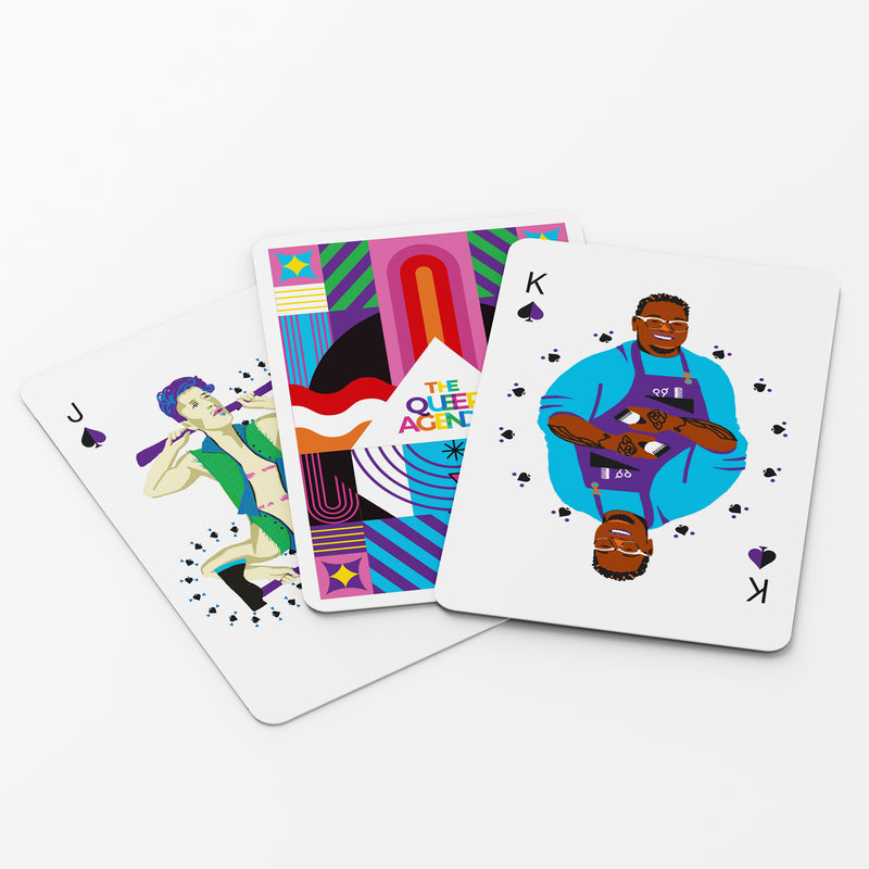 Load image into Gallery viewer, The Queer Agenda - Playing Cards
