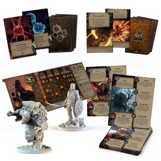 monsters from the witcher The Witcher Old World Monster Trail Board Game Expansion – Asmodee USA