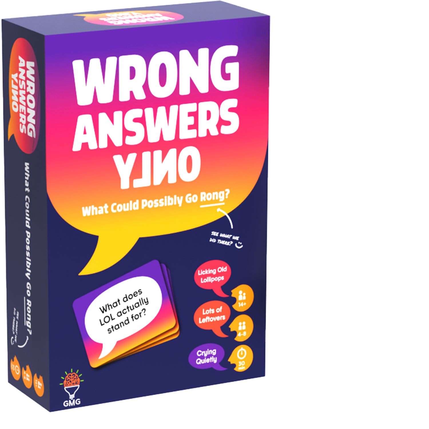Wrong Answers Only Party Game – Asmodee USA