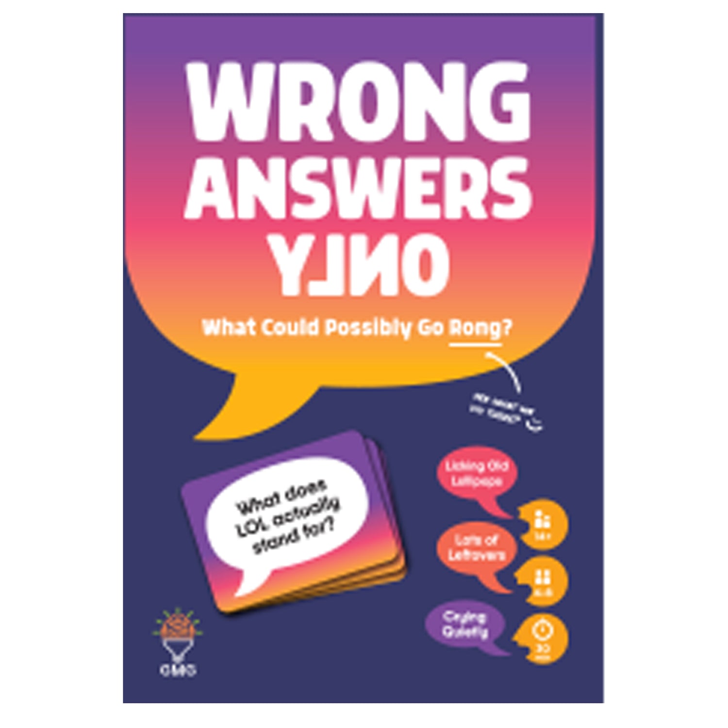 Wrong Answers Only Party Game – Asmodee USA