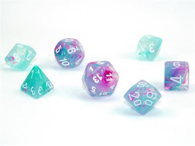 Nebula® Polyhedral Wisteria/white Luminary™ 7-Die Set