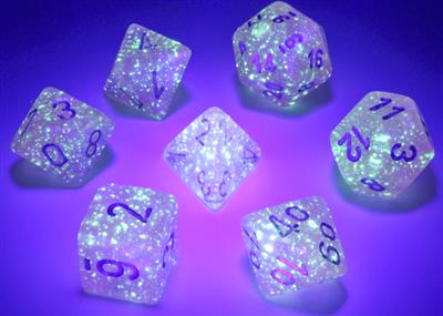 Load image into Gallery viewer, Borealis® Polyhedral Pink/silver Luminary™ 7-Die Set
