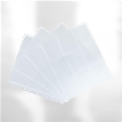 side loading card binder pages Amazon.com: Vault X 9 Pocket Sideloading Pages for 3 Ring Binder (50 Pack) 900 Cards, Double-Sided A4, Storage for Trading Cards (Black) : Toys & Games