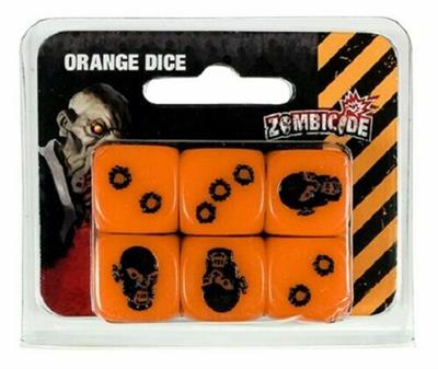 Zombicide: Orange Special Dice