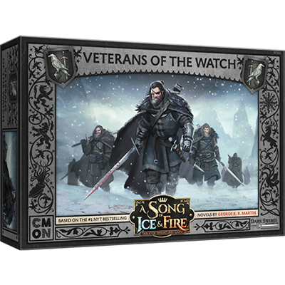 Load image into Gallery viewer, A Song of Ice &amp; Fire Miniatures Game: Night&#39;s Watch Veterans of the Watch
