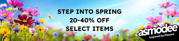 Spring Sale banner - 20% to 40% off select items. Banner links to sale page. 