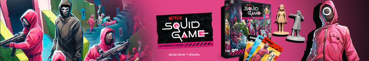 Zombicide Squid Game Expansion Banner linking to product page