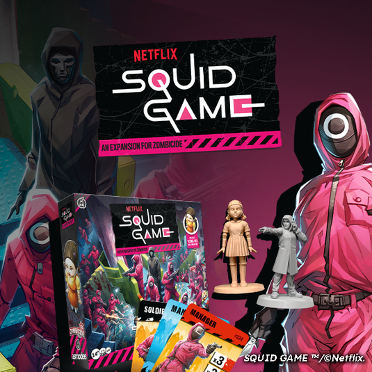 Zombicide Squid Game Expansion Banner linking to product page