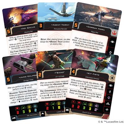 Load image into Gallery viewer, X-Wing 2nd Ed: Hot Shots &amp; Aces II Reinforcements Pack
