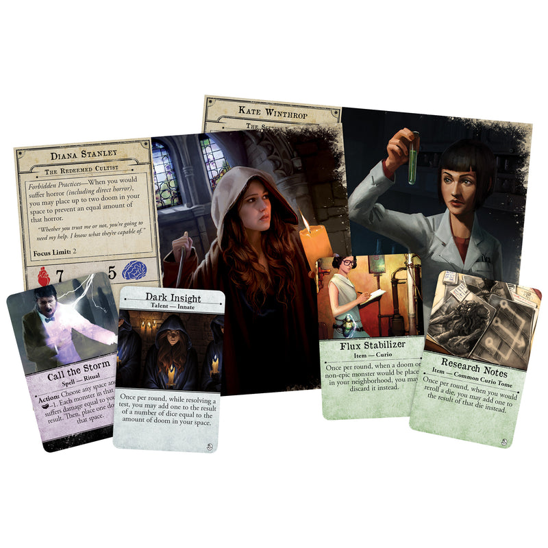 arkham horror card game innate Arkham Horror Dead of Night Board Game Expansion Mystery Game – Asmodee USA