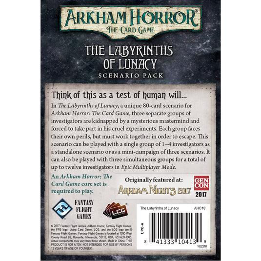 Arkham Horror: The Card Game - The Labyrinths of Lunacy