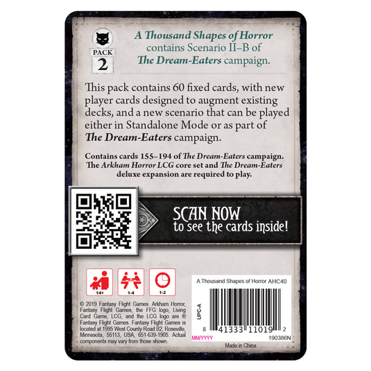 Arkham Horror: The Card Game - A Thousand Shapes of Horror