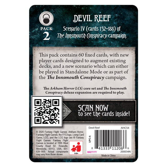 Arkham Horror: The Card Game - Devil Reef