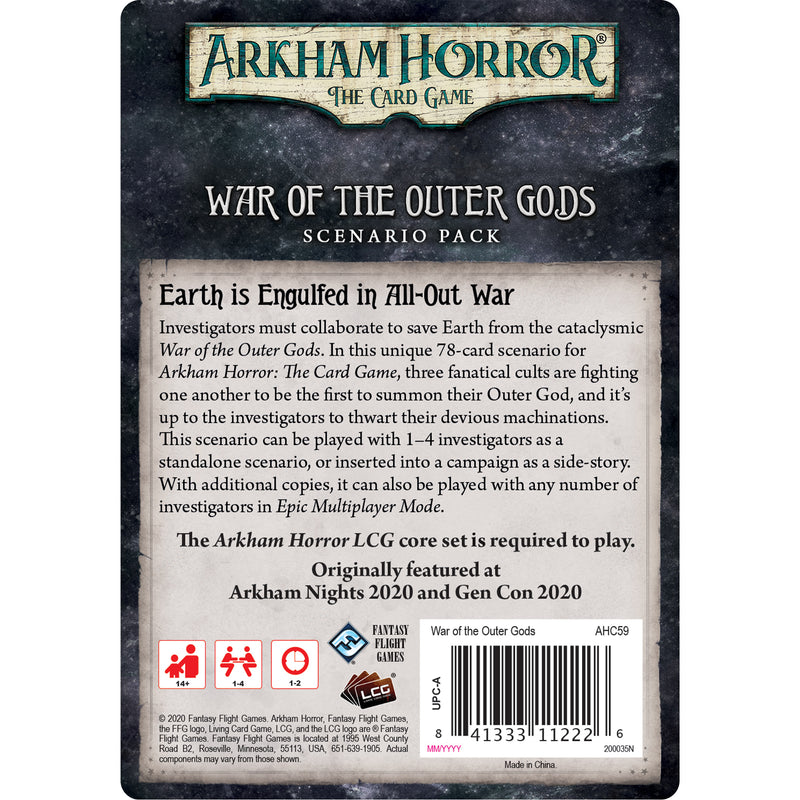 Load image into Gallery viewer, Arkham Horror: The Card Game - War of the Outer Gods
