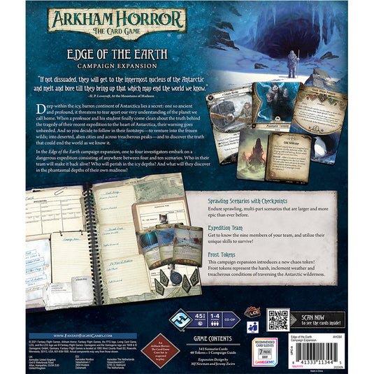 Arkham Horror: The Card Game - Edge of the Earth Campaign Expansion