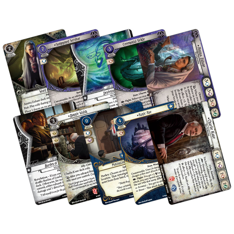 Load image into Gallery viewer, Arkham Horror: The Card Game - The Scarlet Keys Investigator Expansion
