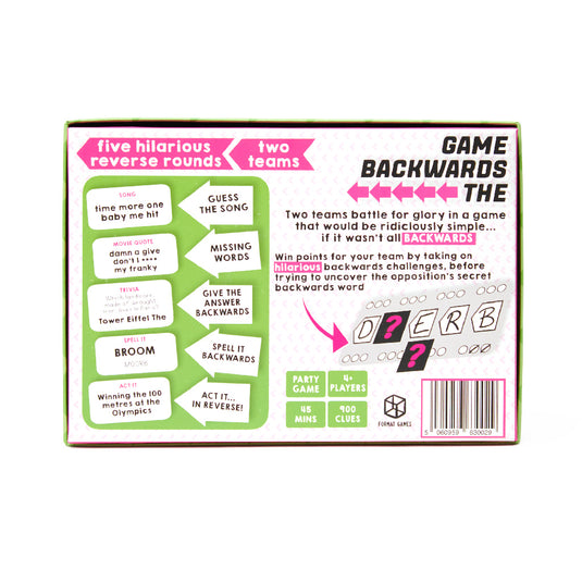 The Backwards Game