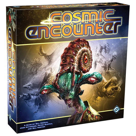 cosmic encounter alien card sleeves Cosmic Encounter 42nd Anniversary Ed. Board Game Sci-Fi Strategy Game – Asmodee USA