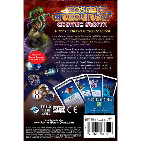 Cosmic Storm Board Game Expansion Sci-Fi Strategy Game – Asmodee USA