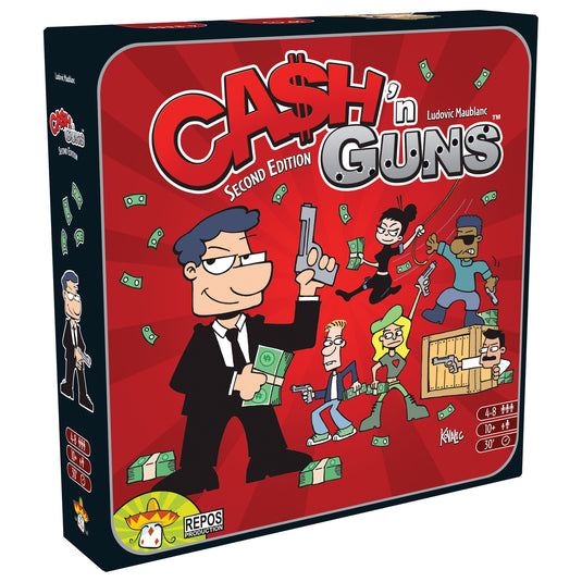 Cash n Guns (2nd Edition) Party Game