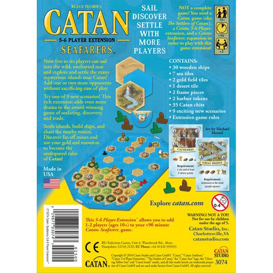 CATAN - Seafarers 5-6 Player