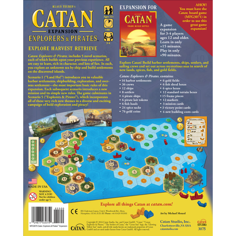 Load image into Gallery viewer, CATAN - Explorers and Pirates Expansion
