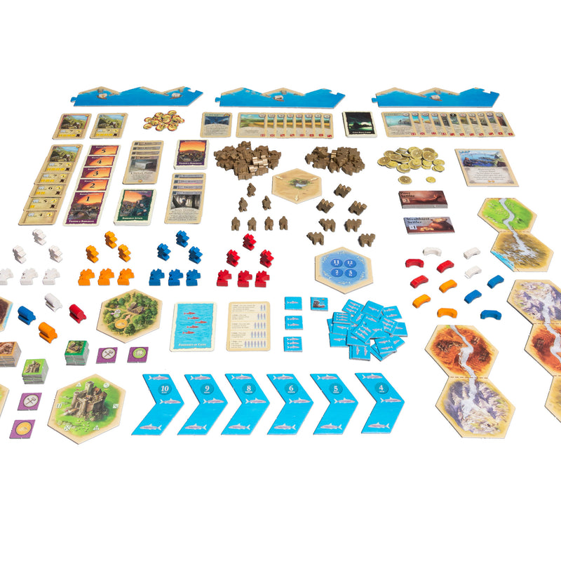 Catan Components CATAN Traders & Barbarians Expansion Strategy Board Game for Family ...