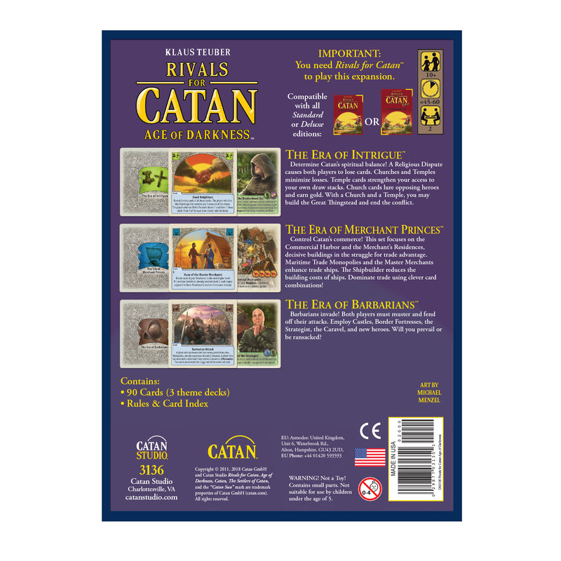 Load image into Gallery viewer, Rivals for CATAN - Age of Darkness Revised
