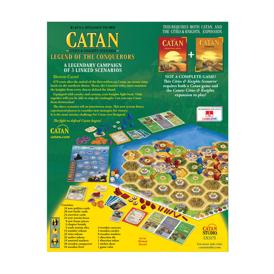 CATAN - Legend of the Conquerers