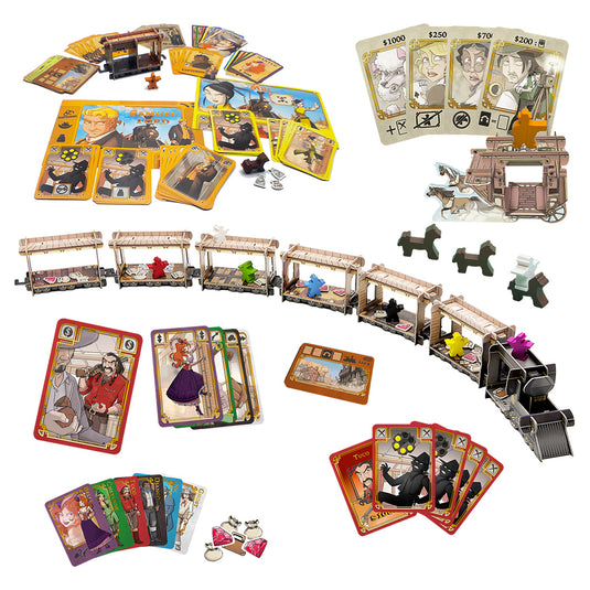  Colt Super Express Board Game - Fast-Paced Wild West