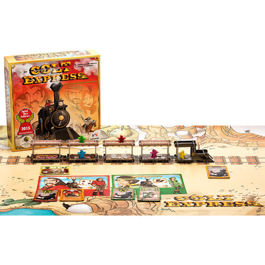 Colt Express Big Box Board Game - Wild West Train Robbery