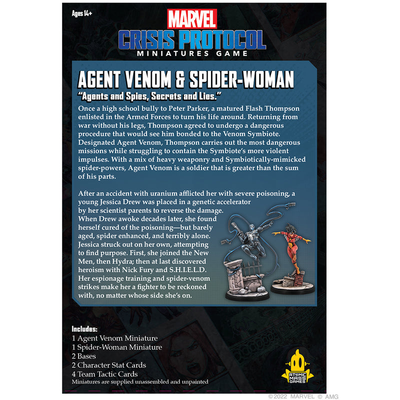 Load image into Gallery viewer, Marvel: Crisis Protocol - Agent Venom &amp; Spider-Woman
