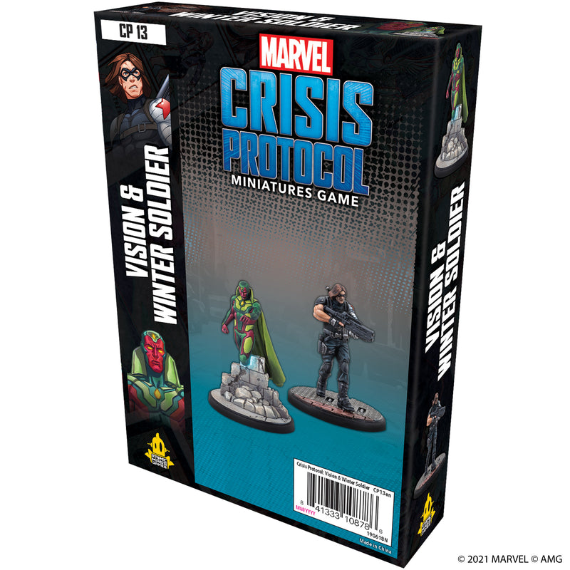 Marvel Crisis Protocol Vision & Winter Soldier Character Pack – Asmodee ...